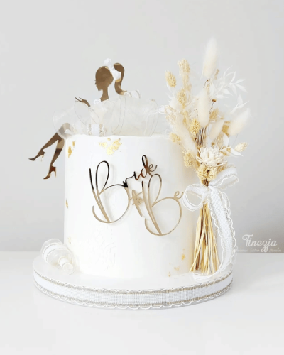 Dekor na tort na wieczór panieński - Bride to Be