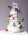 Topper ślubny na tort - Napis Mr&amp;Mrs prosty