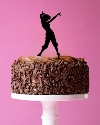 Topper dekor na tort - Tancerka Hip hop Dance Taniec