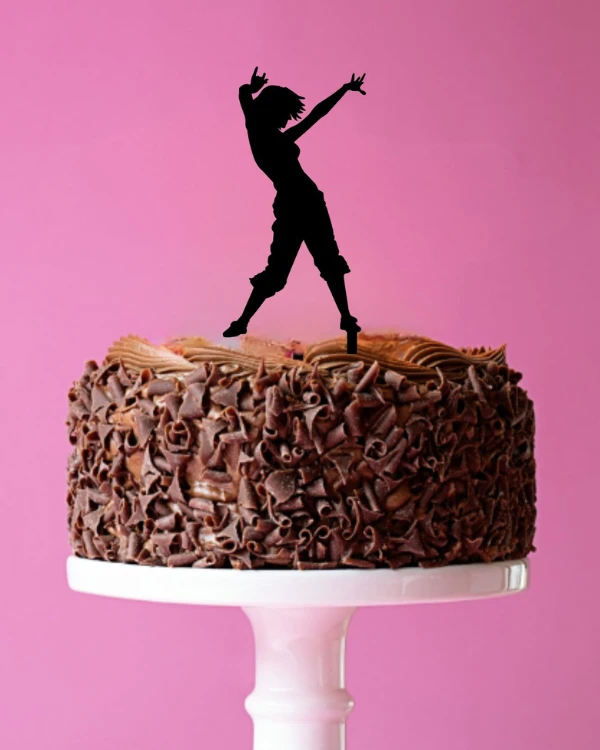 Topper dekor na tort - Tancerka Hip hop Dance Taniec