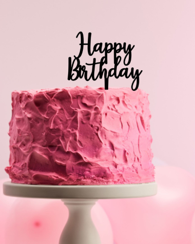 Mini topper urodzinowy na tort  piker - mini napis Happy Birthday.png