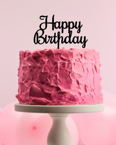 Topper urodzinowy na tort - napis Happy Birthday.png