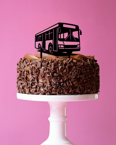 Topper dekor na tort - Autobus wiejski .png