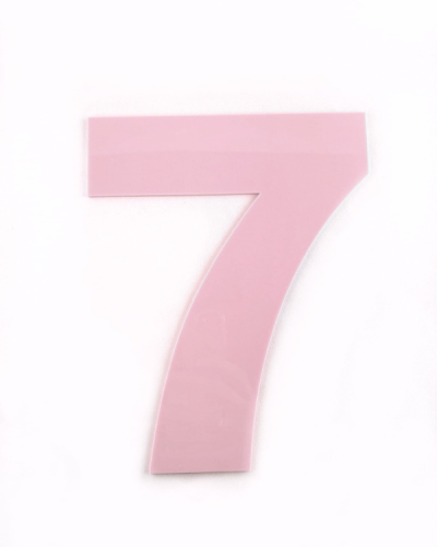 Szablon do wycinania tortu NUMBER CAKE - cyfra 7