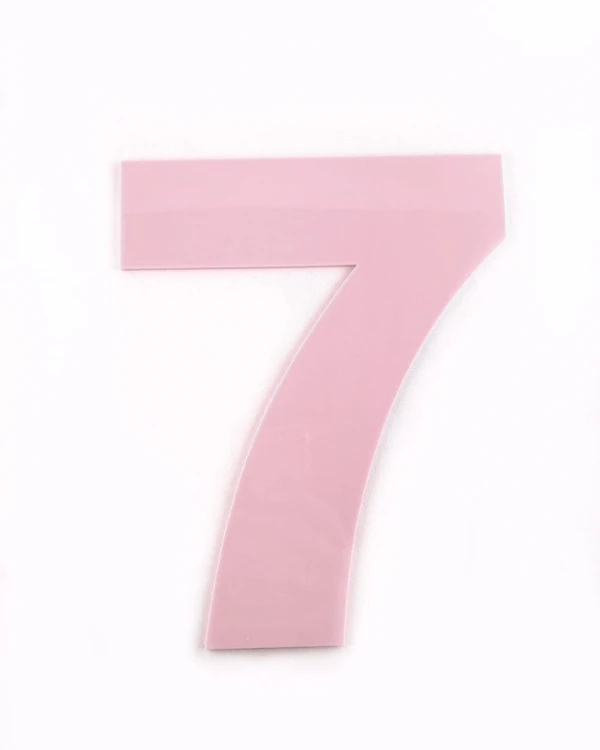 Szablon do wycinania tortu NUMBER CAKE - cyfra 7