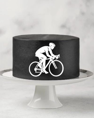dekor na tort rowerzysta mężczyzna na rowerze.jpg