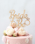 topper na tort bride to be z pierścionkiem