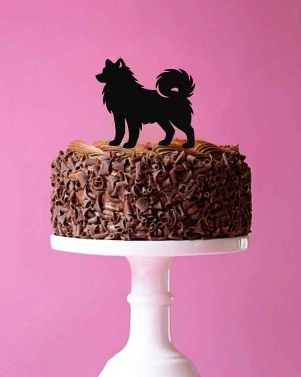 Topper dekor na tort pies samojed.jpg