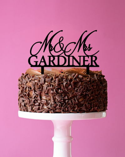 Topper ślubny na tort Mr&amp;Mrs + Nazwisko wersja dekoracyjna.png