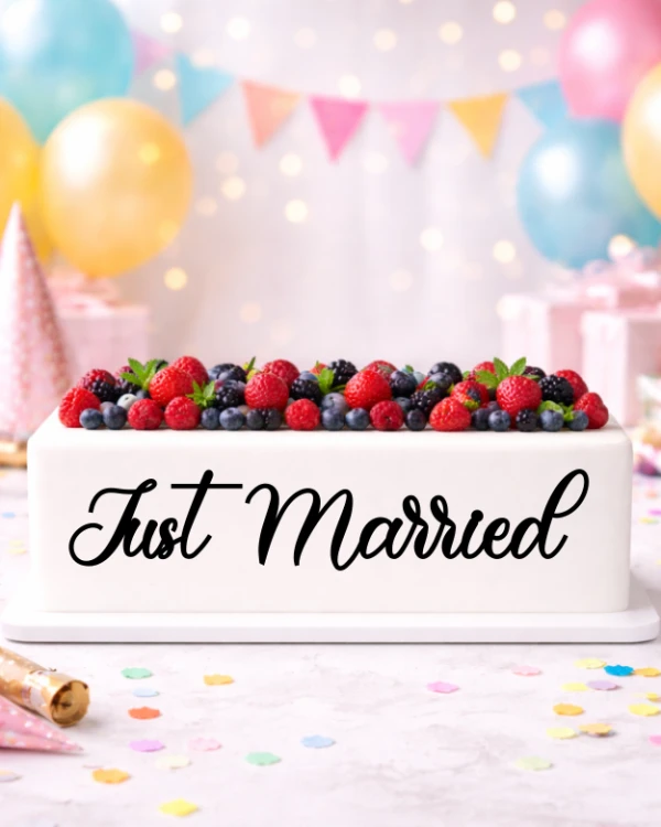 Just Married na long cake.png
