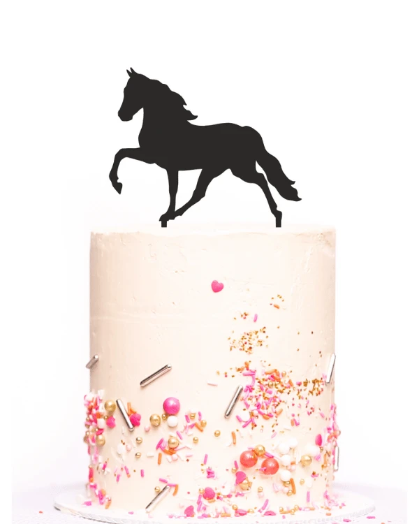 Topper na tort - Koń Horse