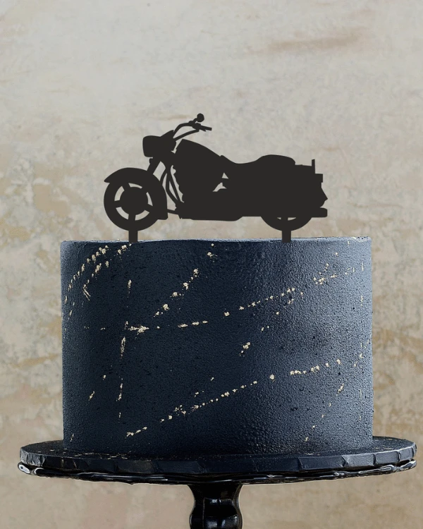 Topper na tort - Motocross motor Motor Harley