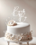 Topper na tort na wieczór panieński - napis Bride to Be